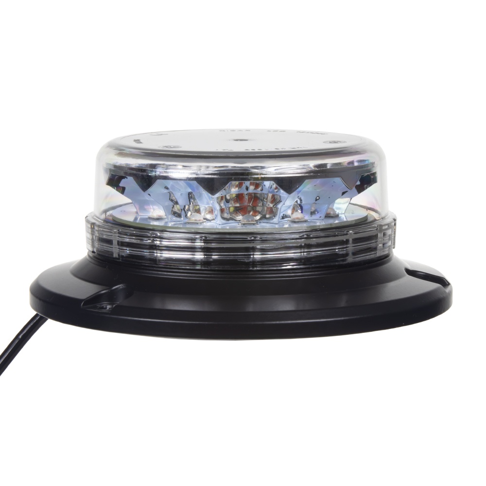 LED maják, 12-24V, 12x3W vícebarevný, magnet (wl140mcolor)