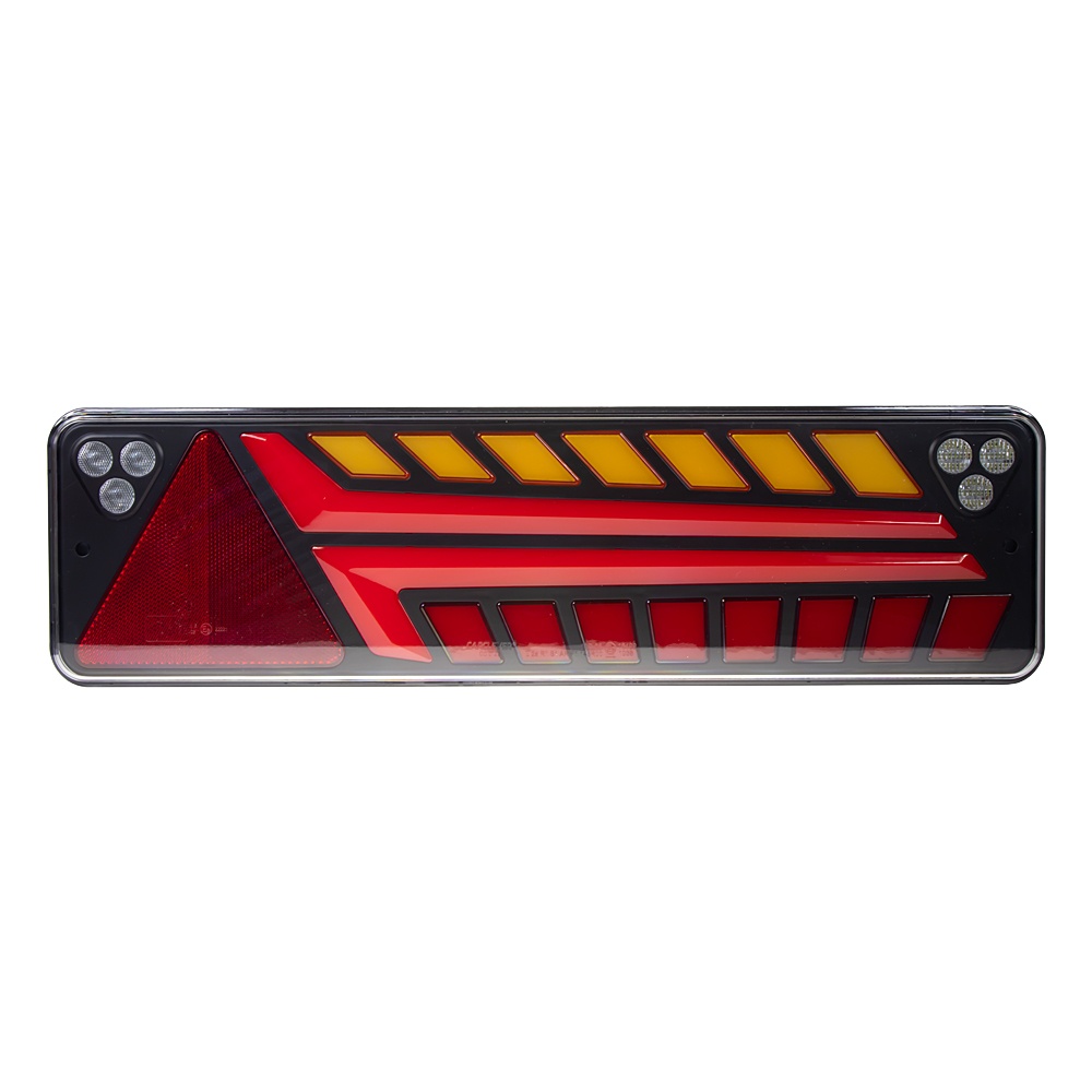 x  Sdružená LED lampa pravá zadní s dynamickými blinkry 12/24V (trl36P)