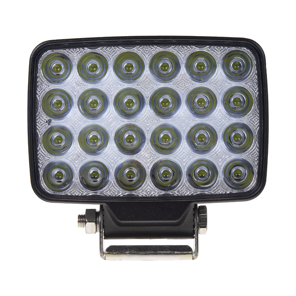 LED světlo obdélníkové, 24x3W, 154x145x56mm, ECE R10 (wl-8472)
