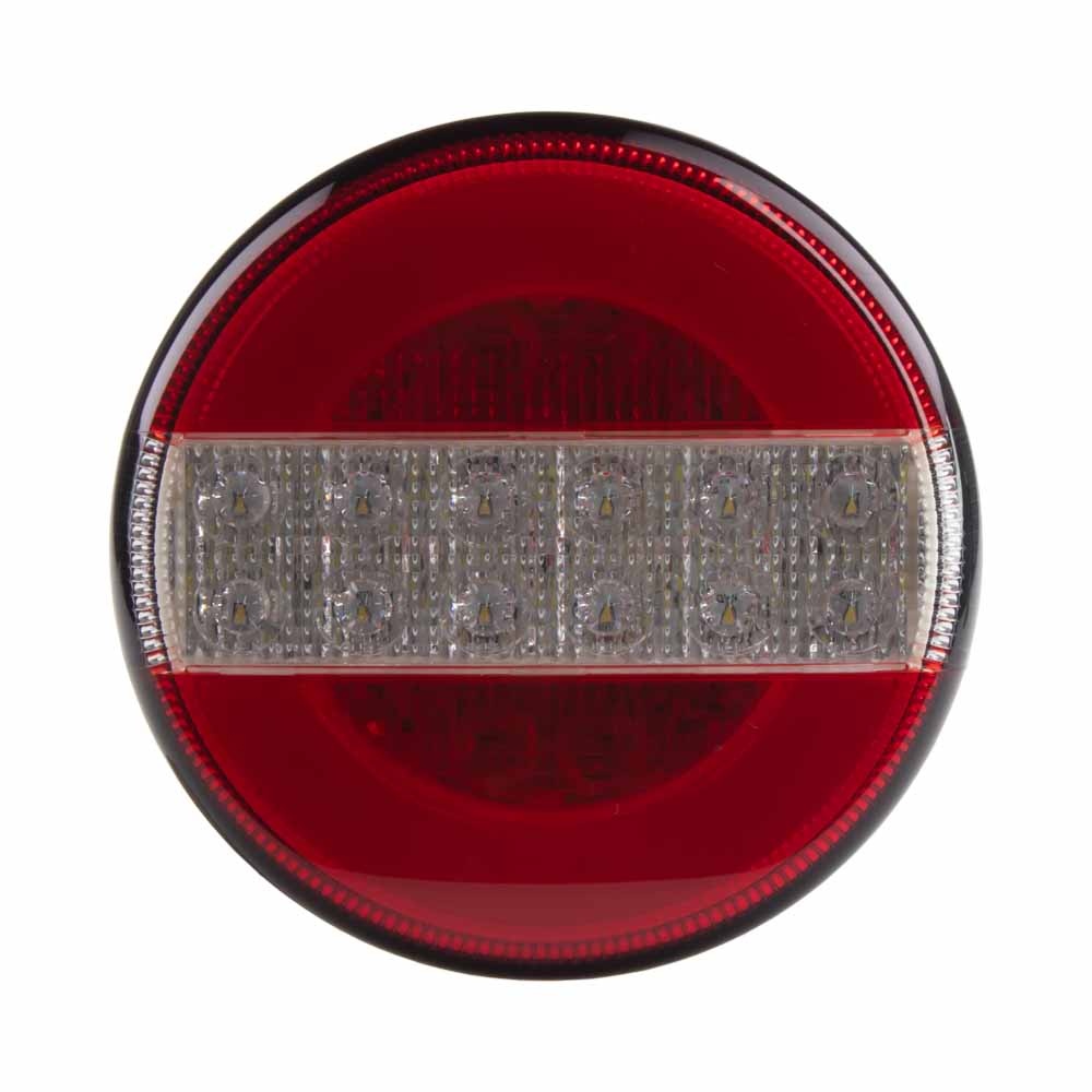 LED lampa zadní sdružená, 12-24V, ECE, průměr 122mm (trl237)