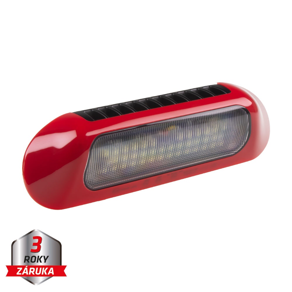 LED světlo nástěnné s couvacím světlem, červené, 57W, ECE R65 (wl-B048R)