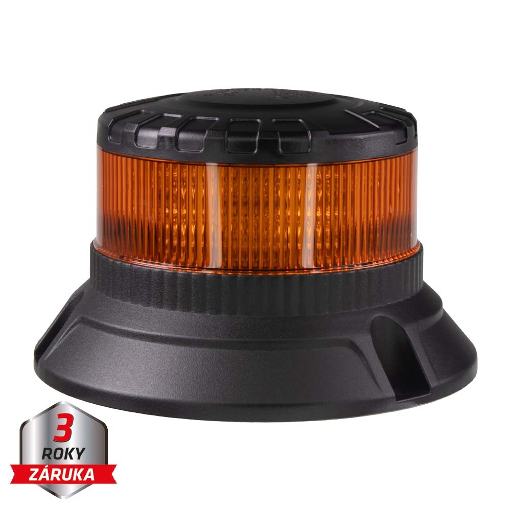 LED maják, 12-24V, 16xLED oranžový, ECE R65 (wl827fix) AKCE