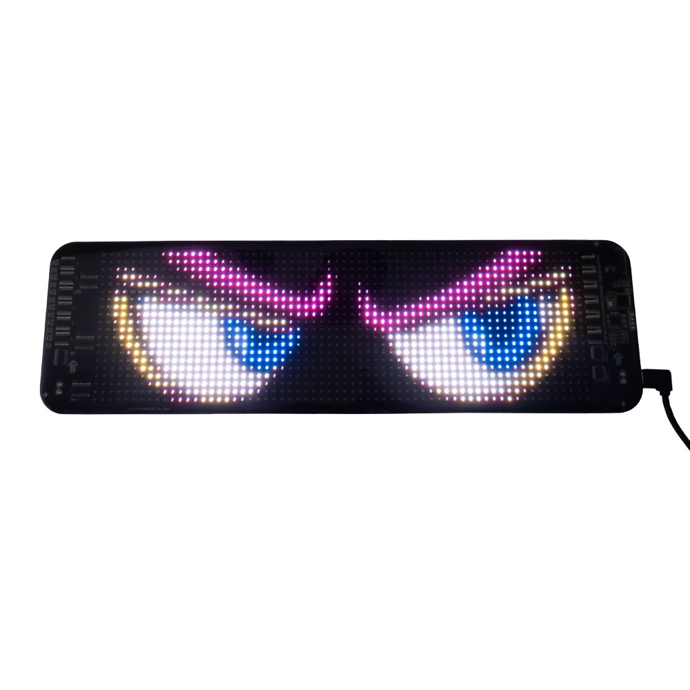 LED matrix panel Devil eyes, 10 x 35cm (95DE01) NOVINKA